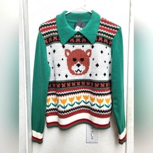 ONLY light-weight bear sweater